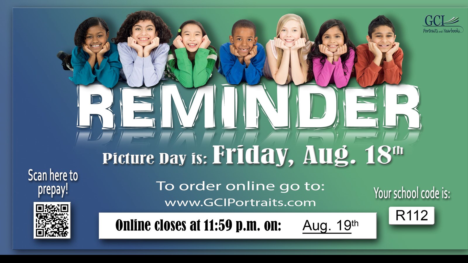 School Picture Day Reminder